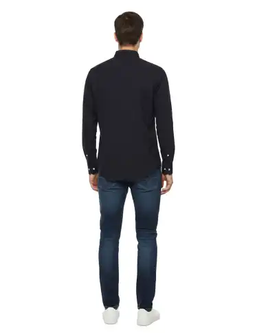 SUN 68 SUN 68 CAMICIA BD BEACH BLU BLU