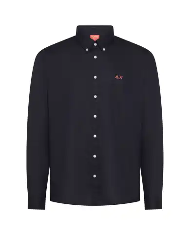 SUN 68 SUN 68 CAMICIA BD BEACH BLU BLU