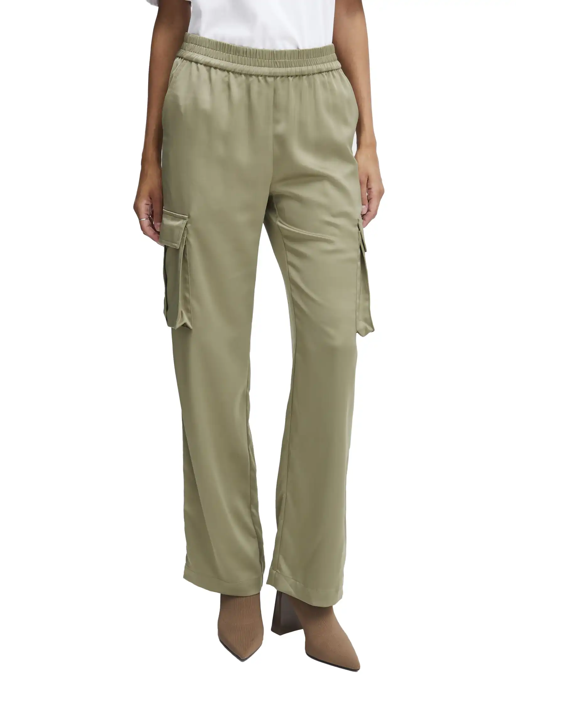 B.YOUNG B.YOUNG PANTALONI VERDE VERDE
