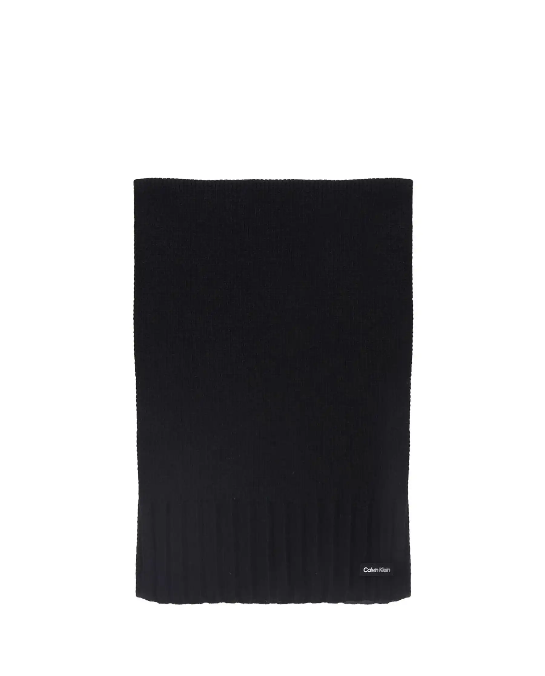 CALVIN KLEIN CALVIN KLEIN SCIARPA ELEVATED RIB NERO NERO