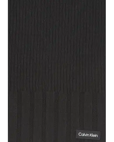 CALVIN KLEIN CALVIN KLEIN SCIARPA ELEVATED RIB NERO NERO