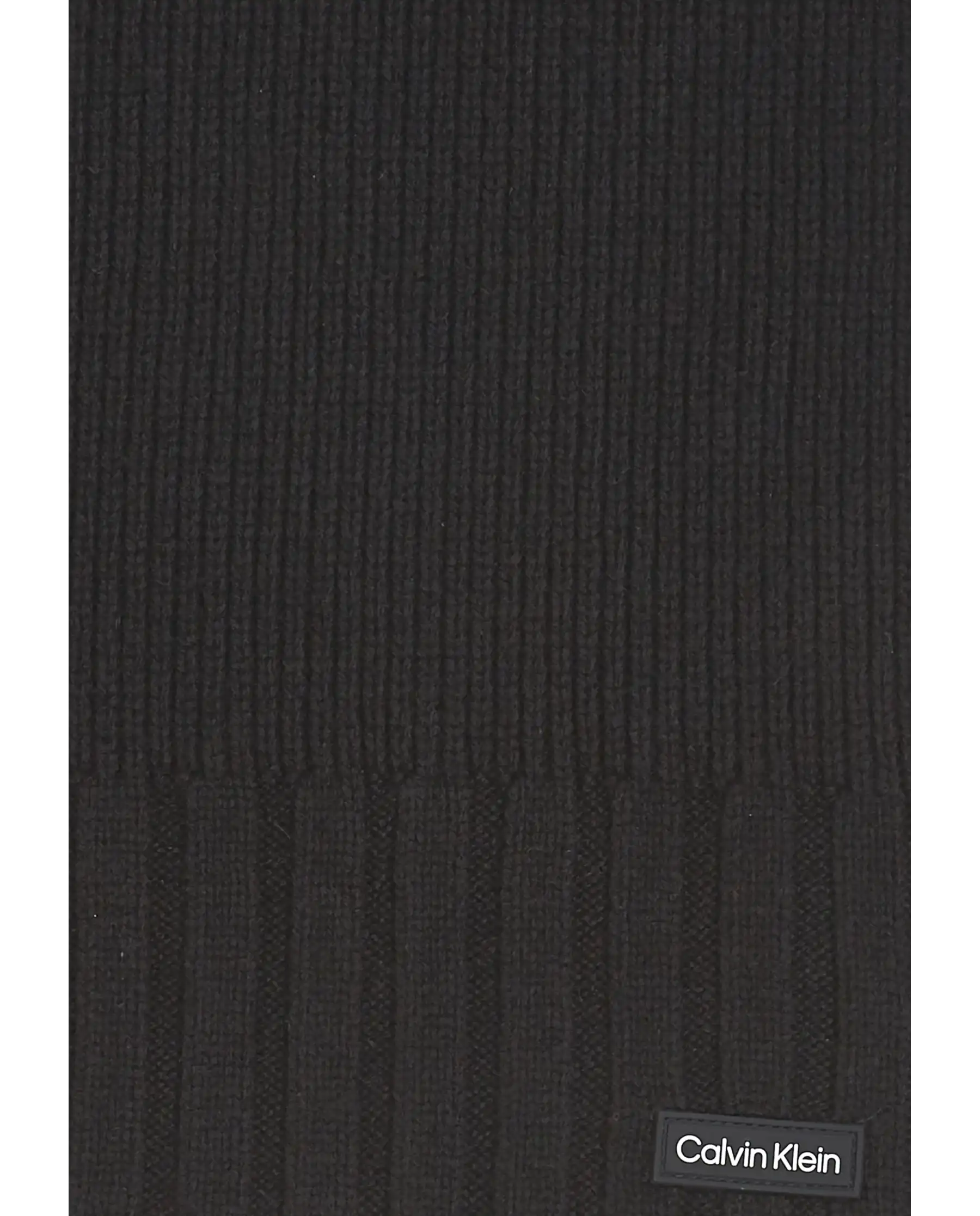 CALVIN KLEIN CALVIN KLEIN SCIARPA ELEVATED RIB NERO NERO