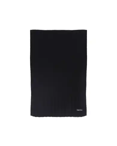 CALVIN KLEIN CALVIN KLEIN SCIARPA ELEVATED RIB NERO NERO