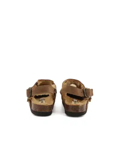 SCHOLL SCHOLL SABOT FAE BACKSTRAP TAUPE TAUPE