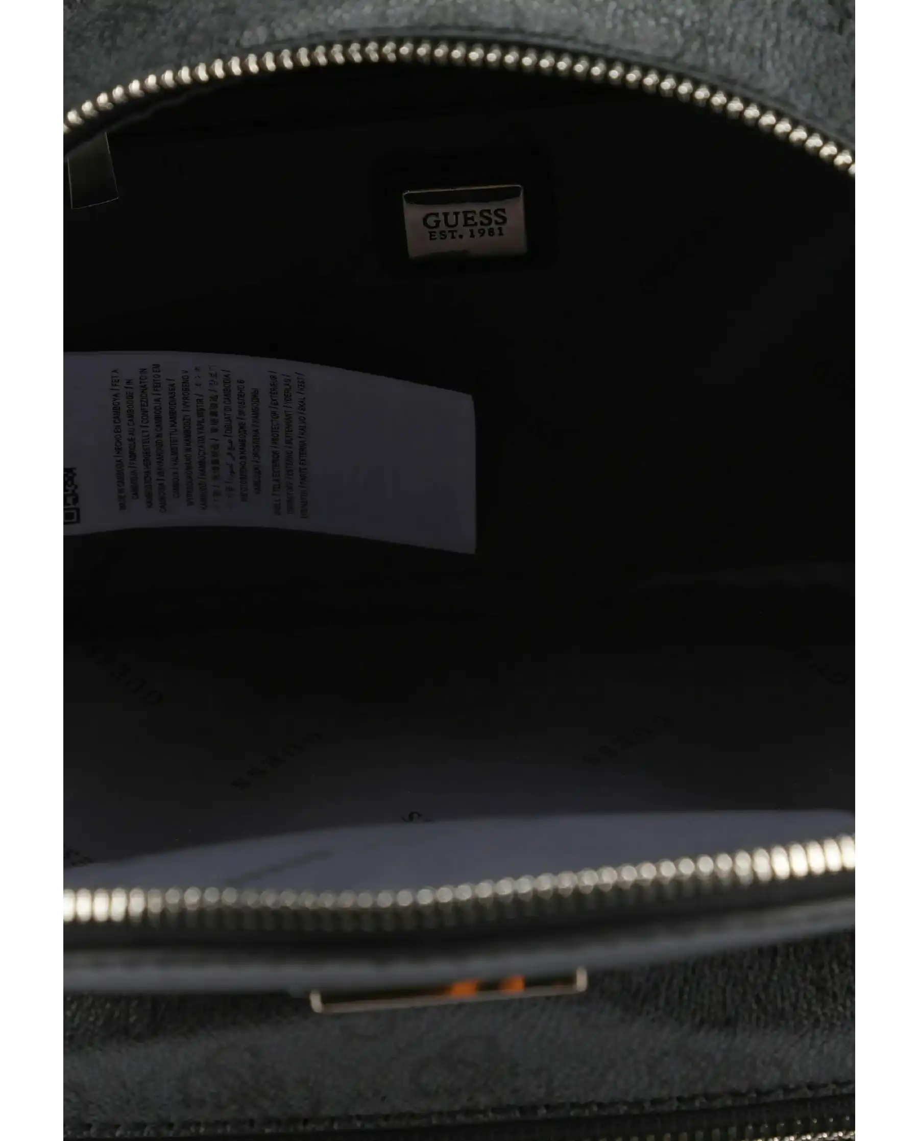 GUESS GUESS ZAINO FOLLIE SMALL NERO NERO