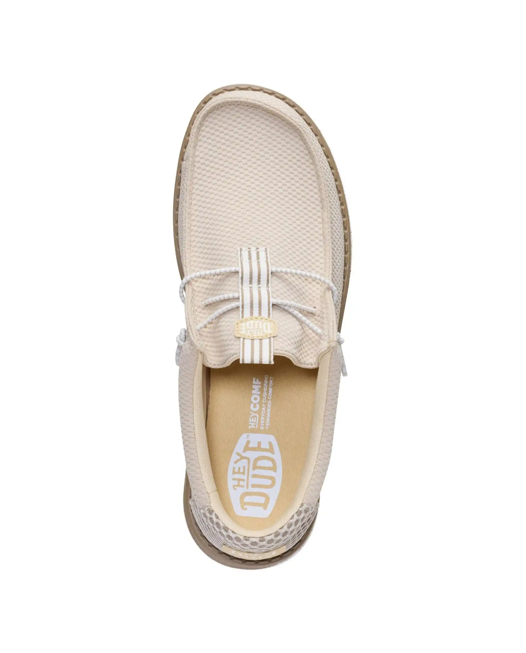HEY DUDE HEY DUDE WALLY MESH NEUTRALS BEIGE BEIGE