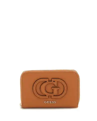 GUESS GUESS PORTAFOGLIO CALEBRA COGNAC COGNAC