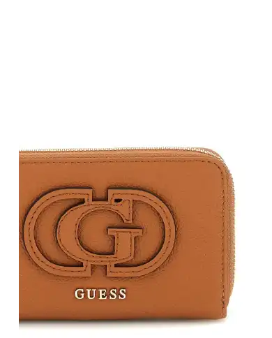 GUESS GUESS PORTAFOGLIO CALEBRA COGNAC COGNAC