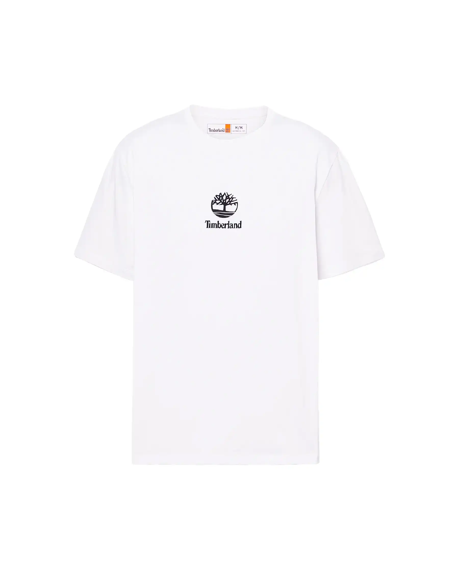 TIMBERLAND TIMBERLAND T-SHIRT STACK LOGO BIANCO BIANCO