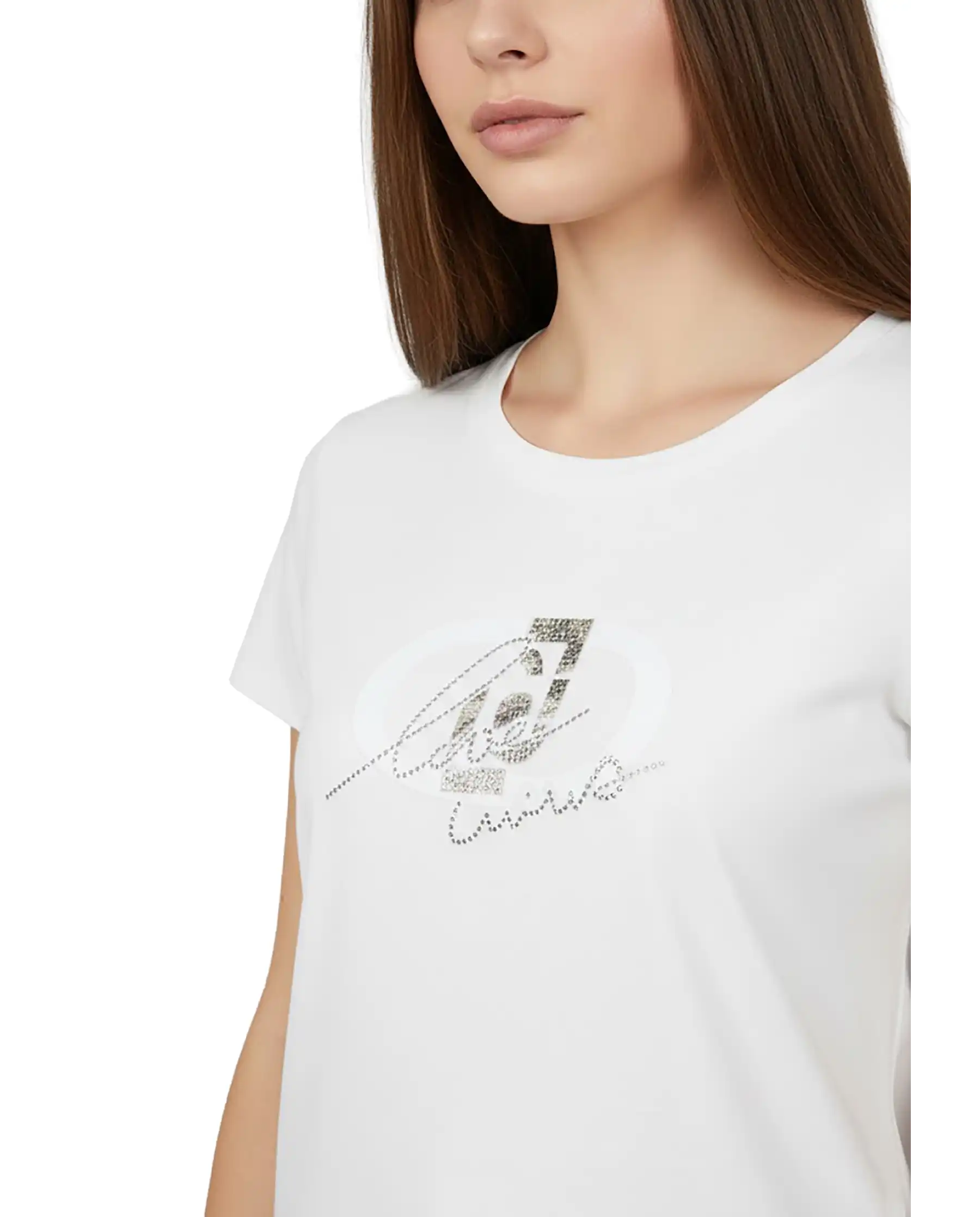 LIU JO LIU JO T-SHIRT BIANCO BIANCO