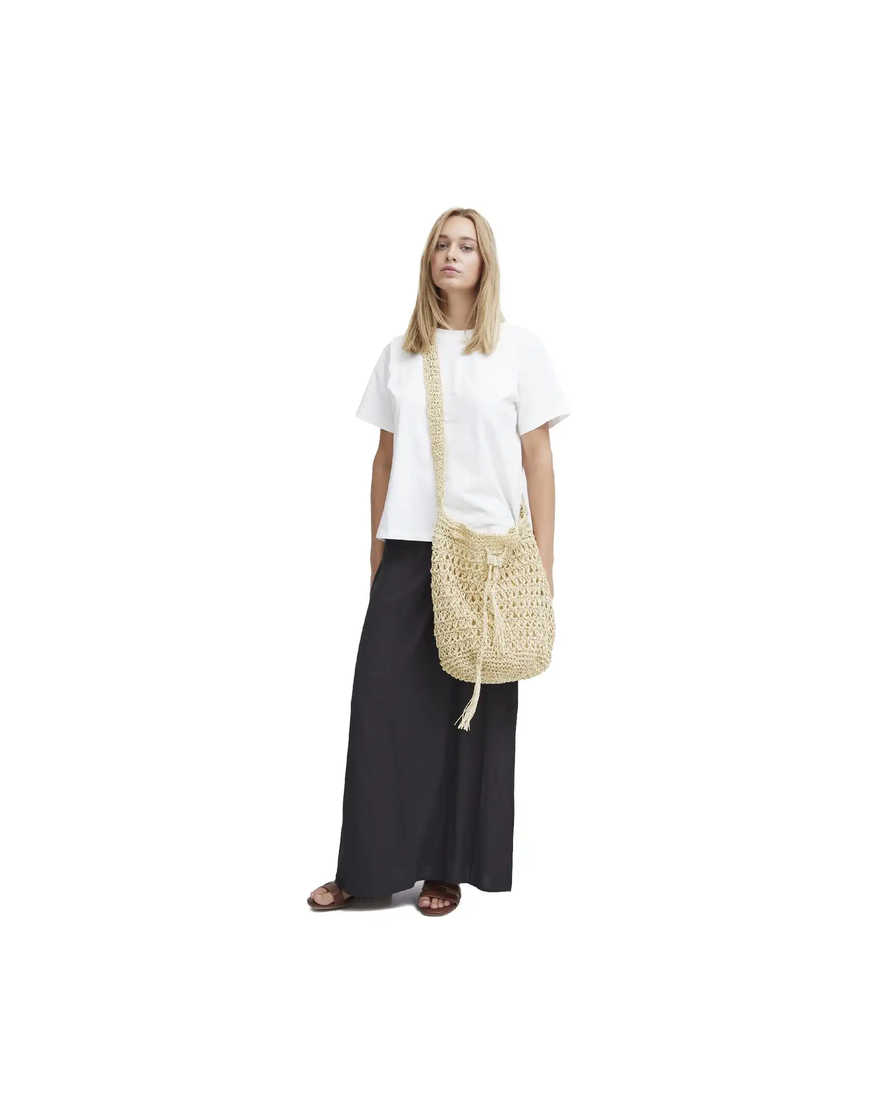 ICHI ICHI BORSA BEIGE BEIGE