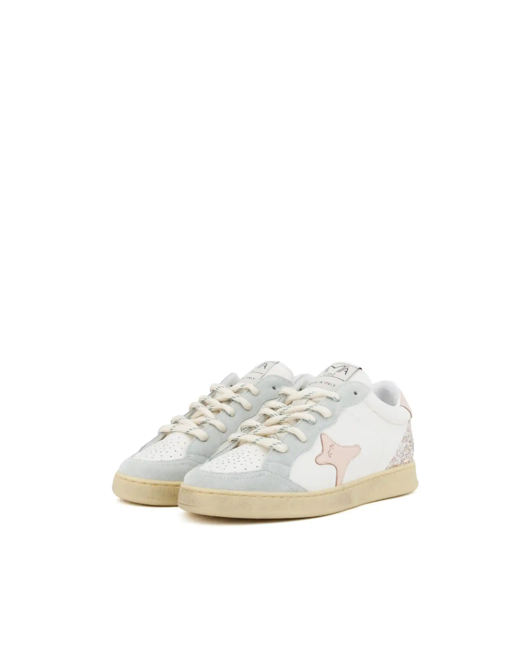 AMA BRAND AMA BRAND SNEAKERS SUN BIANCO BIANCO