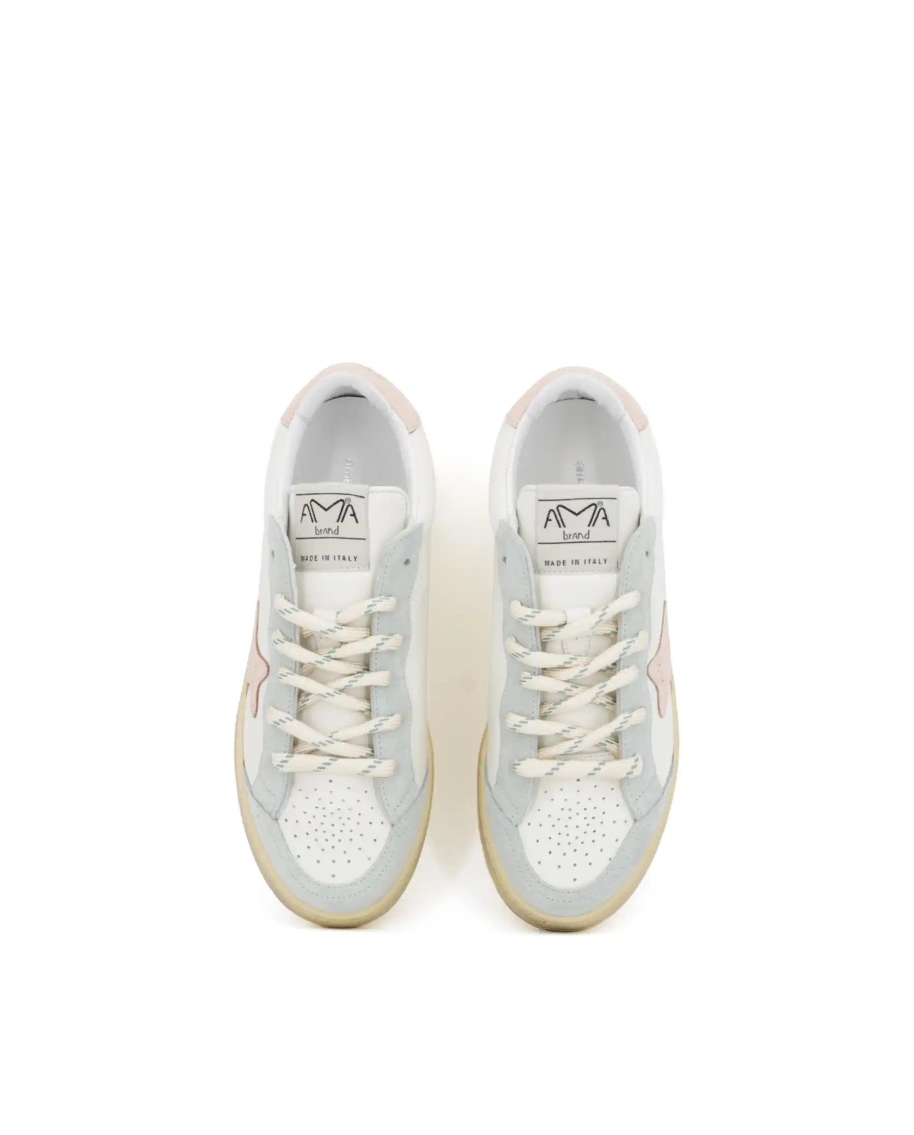 AMA BRAND AMA BRAND SNEAKERS SUN BIANCO BIANCO