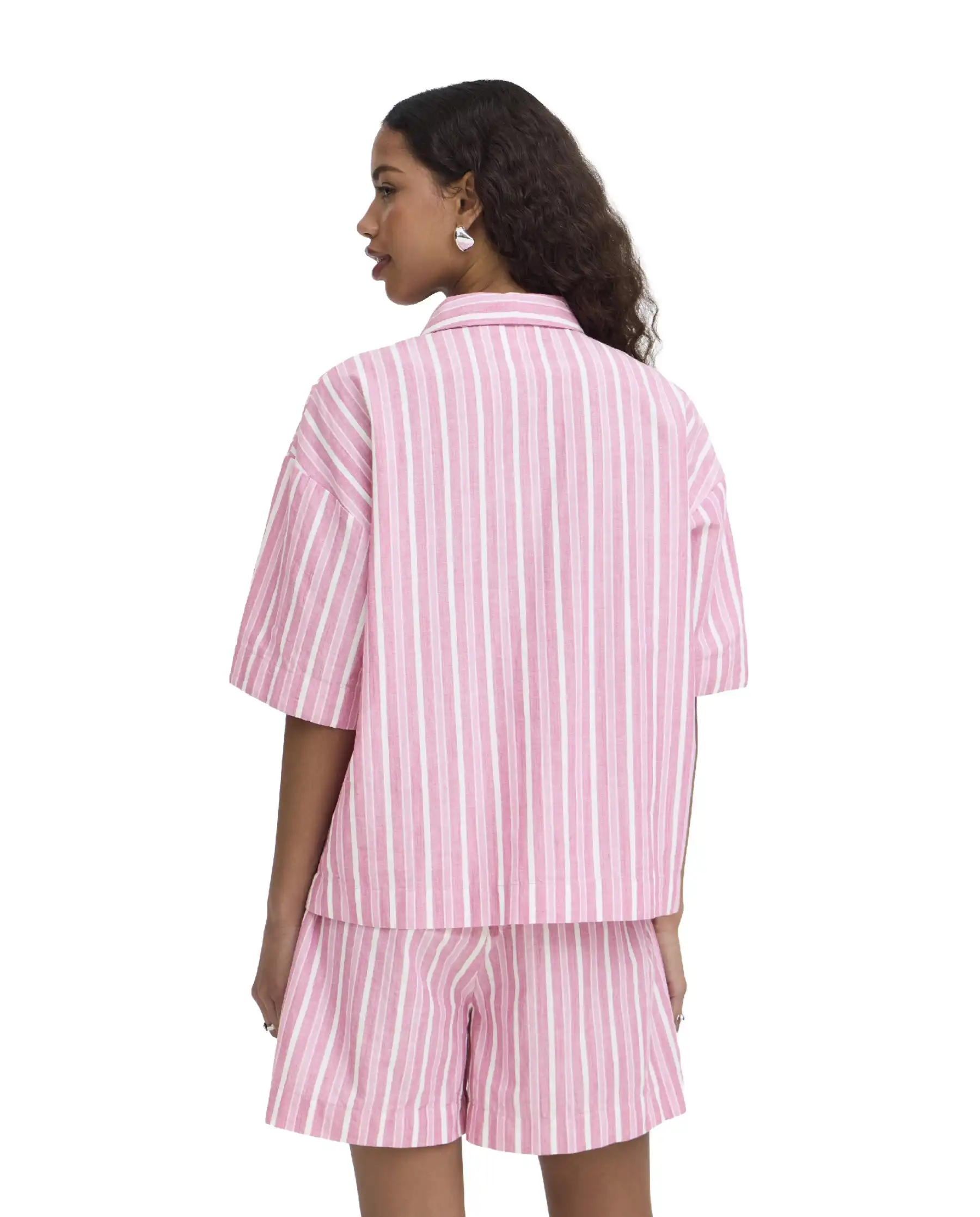 ICHI ICHI CAMICIA INDRA ROSA ROSA