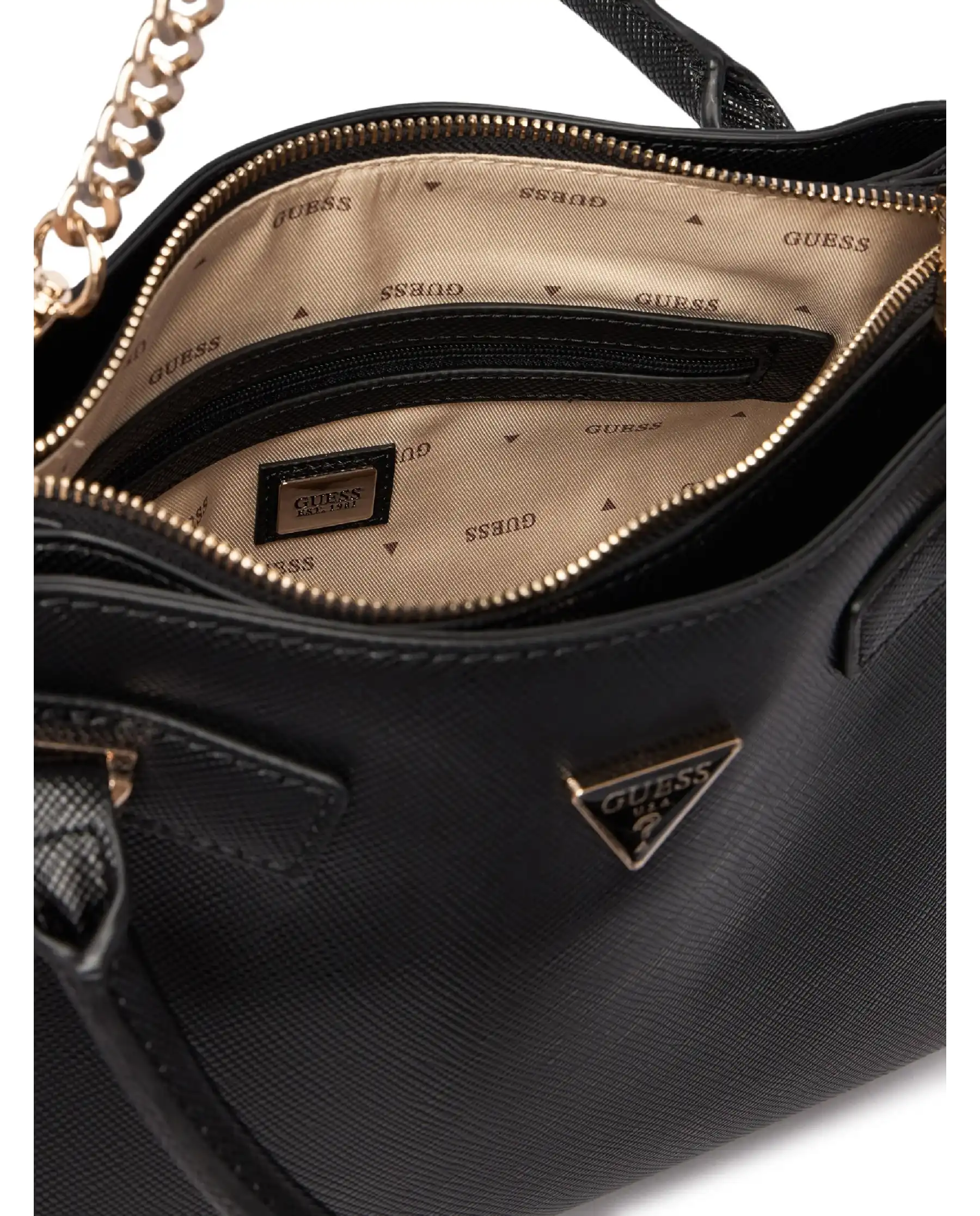GUESS GUESS BORSA SERENOVA NERO NERO