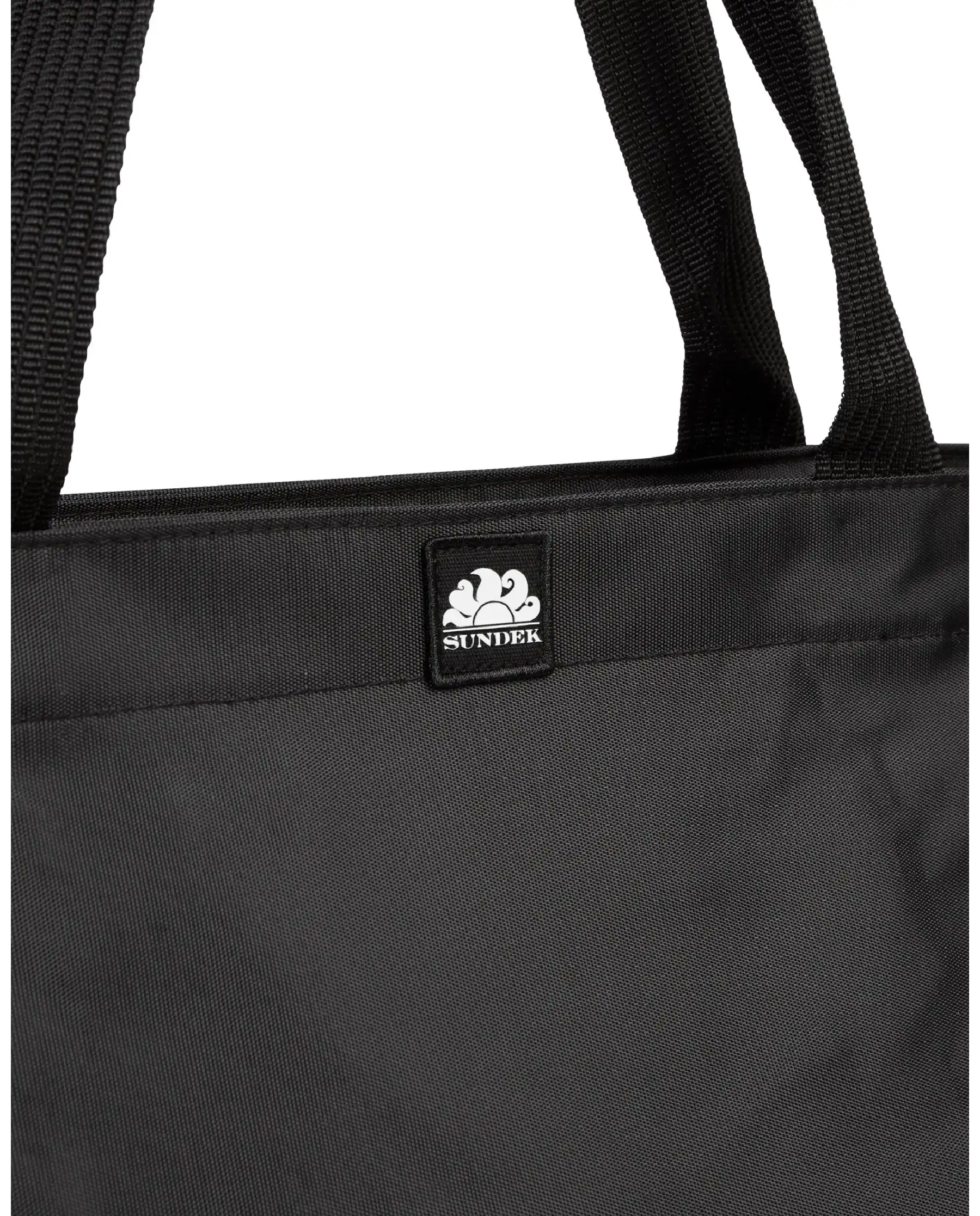 SUNDEK SUNDEK BORSA MAXI SHOPPING NERO NERO