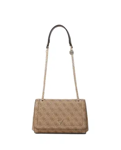 GUESS GUESS BORSA NOELLE BEIGE BEIGE