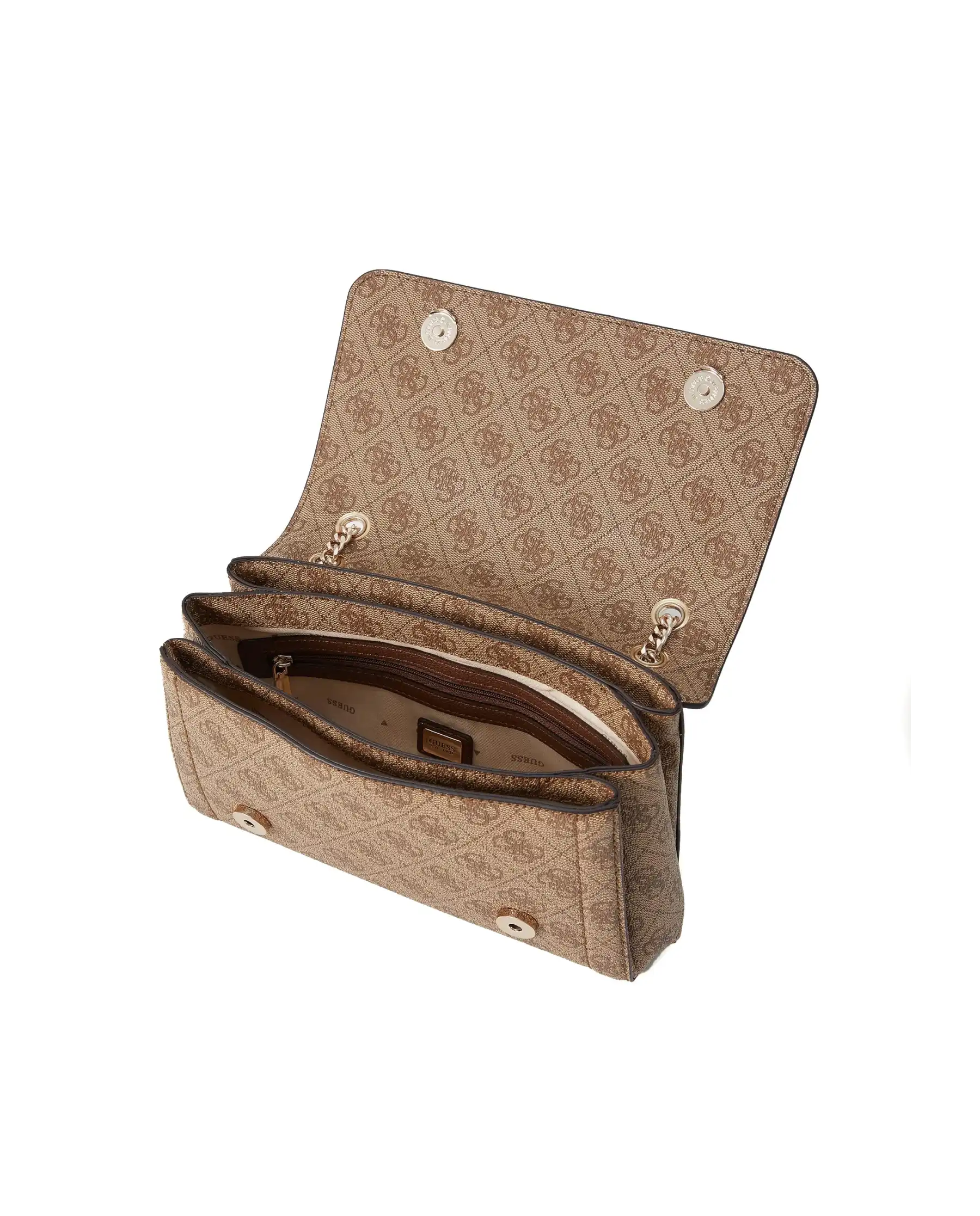 GUESS GUESS BORSA NOELLE BEIGE BEIGE