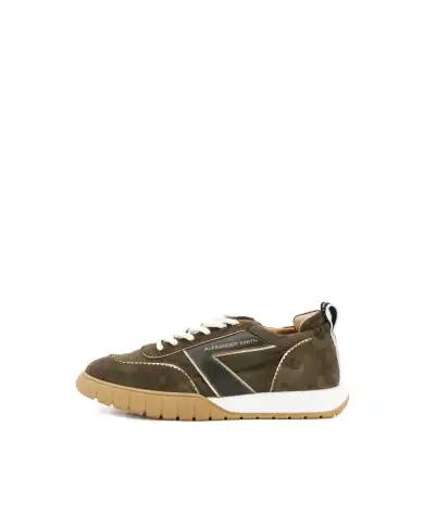 ALEXANDER SMITH SNEAKERS ABBEY VERDE MILITARE