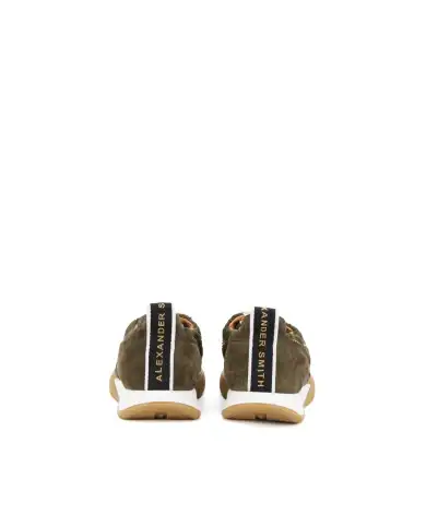 ALEXANDER SMITH SNEAKERS ABBEY VERDE MILITARE