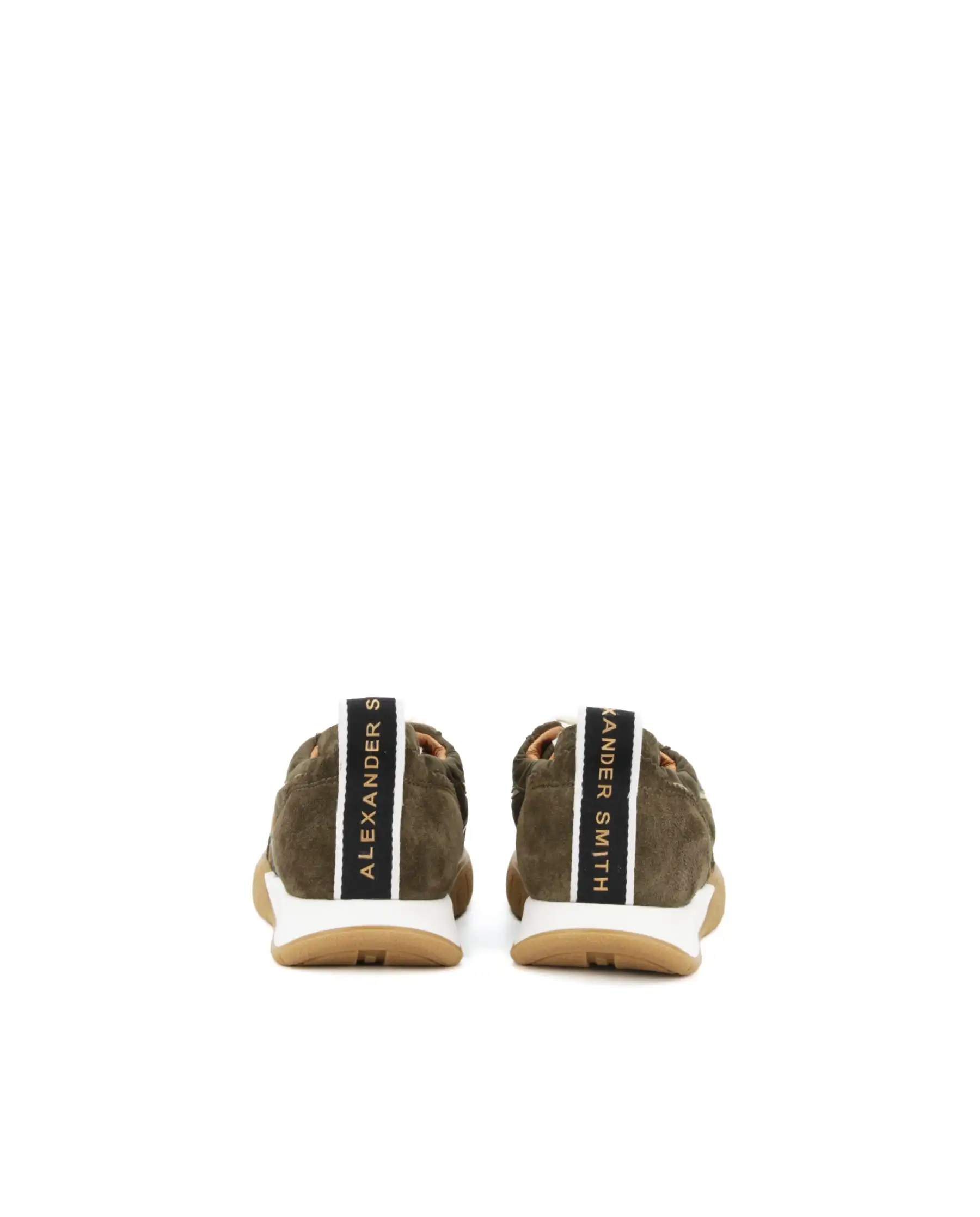 ALEXANDER SMITH SNEAKERS ABBEY VERDE MILITARE