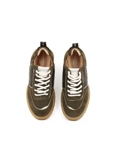 ALEXANDER SMITH SNEAKERS ABBEY VERDE MILITARE