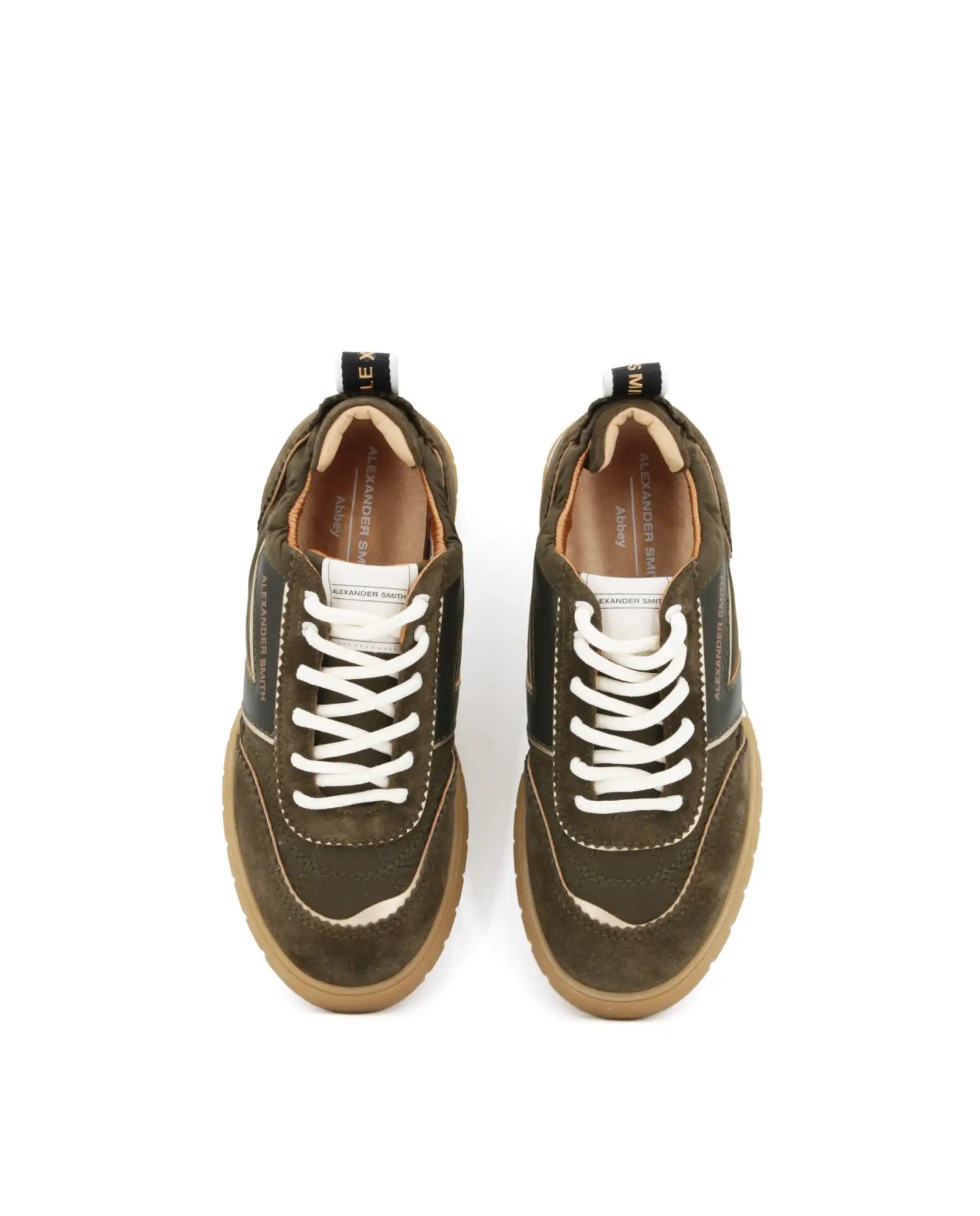 ALEXANDER SMITH SNEAKERS ABBEY VERDE MILITARE