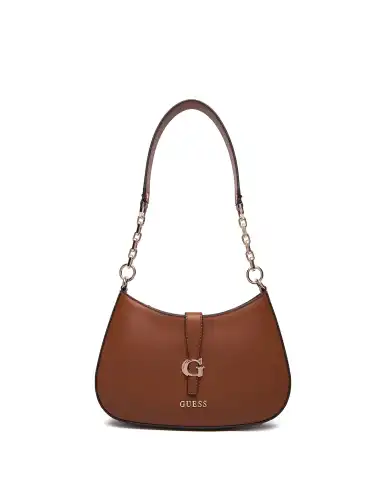 GUESS GUESS BORSA CARRIE COGNAC COGNAC