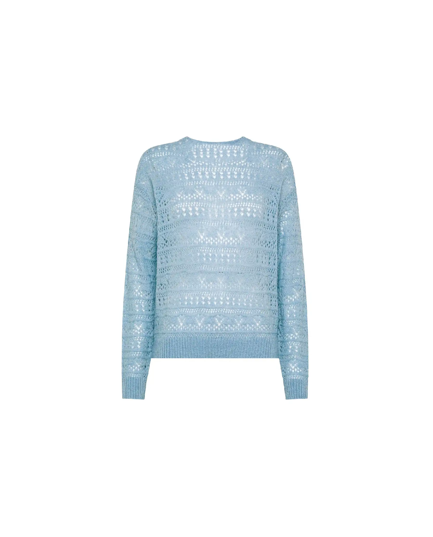 SUN 68 SUN 68 MAGLIA CROCHET CIELO CIELO