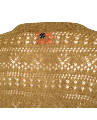 SUN 68 SUN 68 MAGLIA CROCHET CAMMELLO CAMMELLO