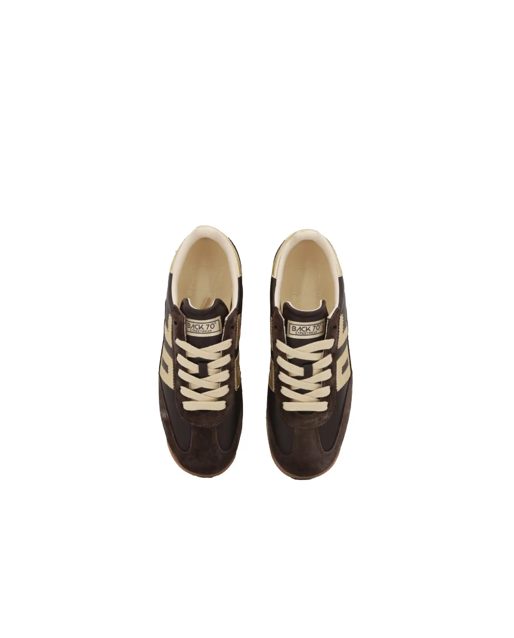 BACK 70 BACK 70 SNEAKERS JOGGER MARRONE MARRONE