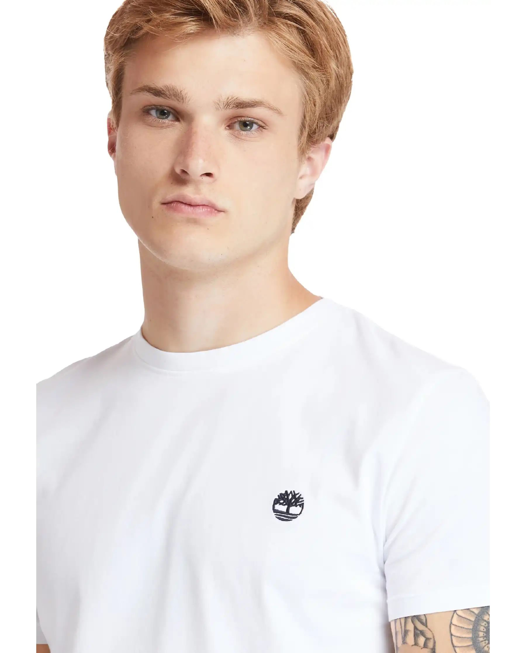 TIMBERLAND TIMBERLAND T-SHIRT DUNSTAN RIVER BIANCO BIANCO