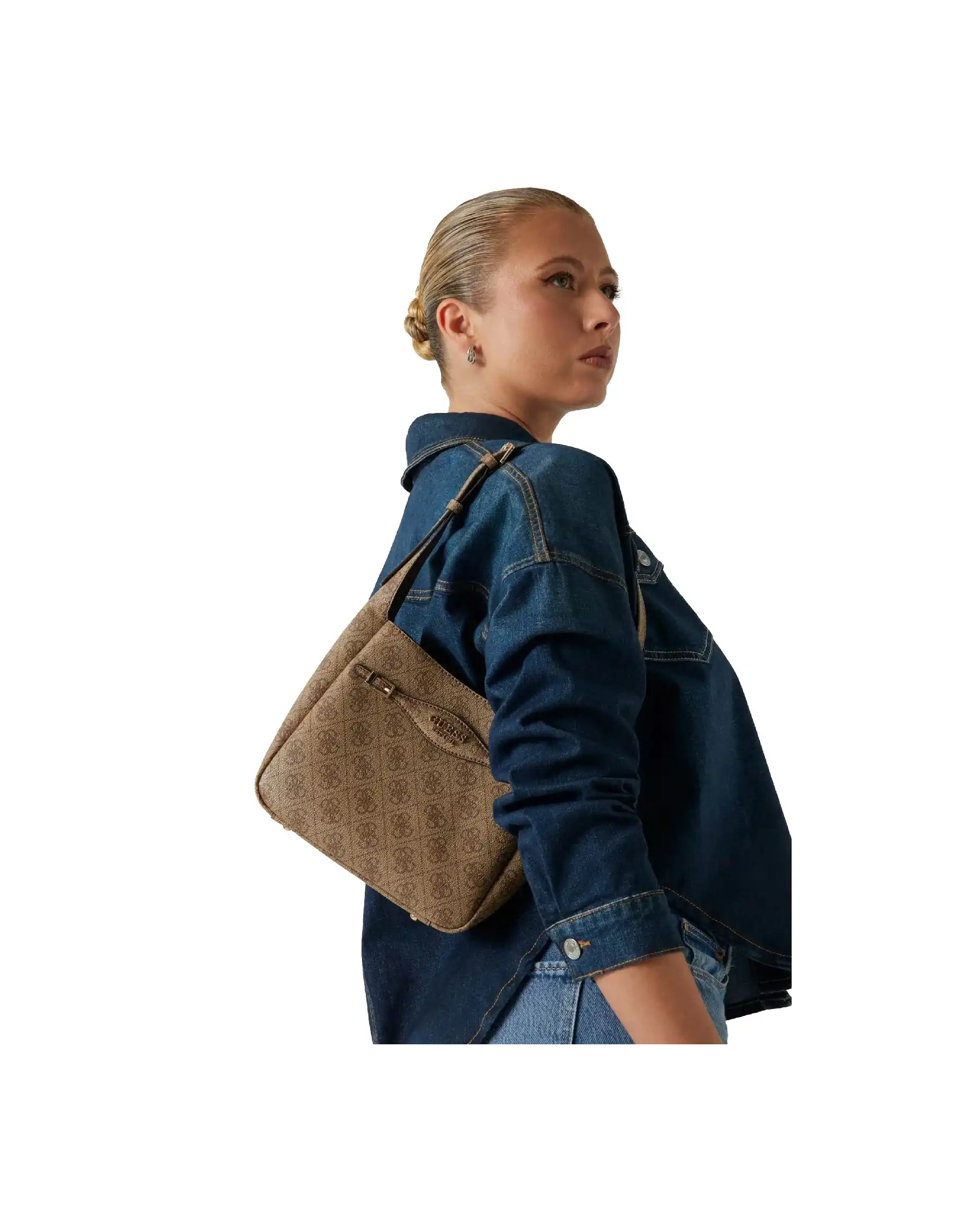 GUESS GUESS BORSA KATYA BEIGE BEIGE