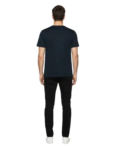 SUN 68 SUN 68 T-SHIRT SPECIAL DYED BEACH BLU BLU