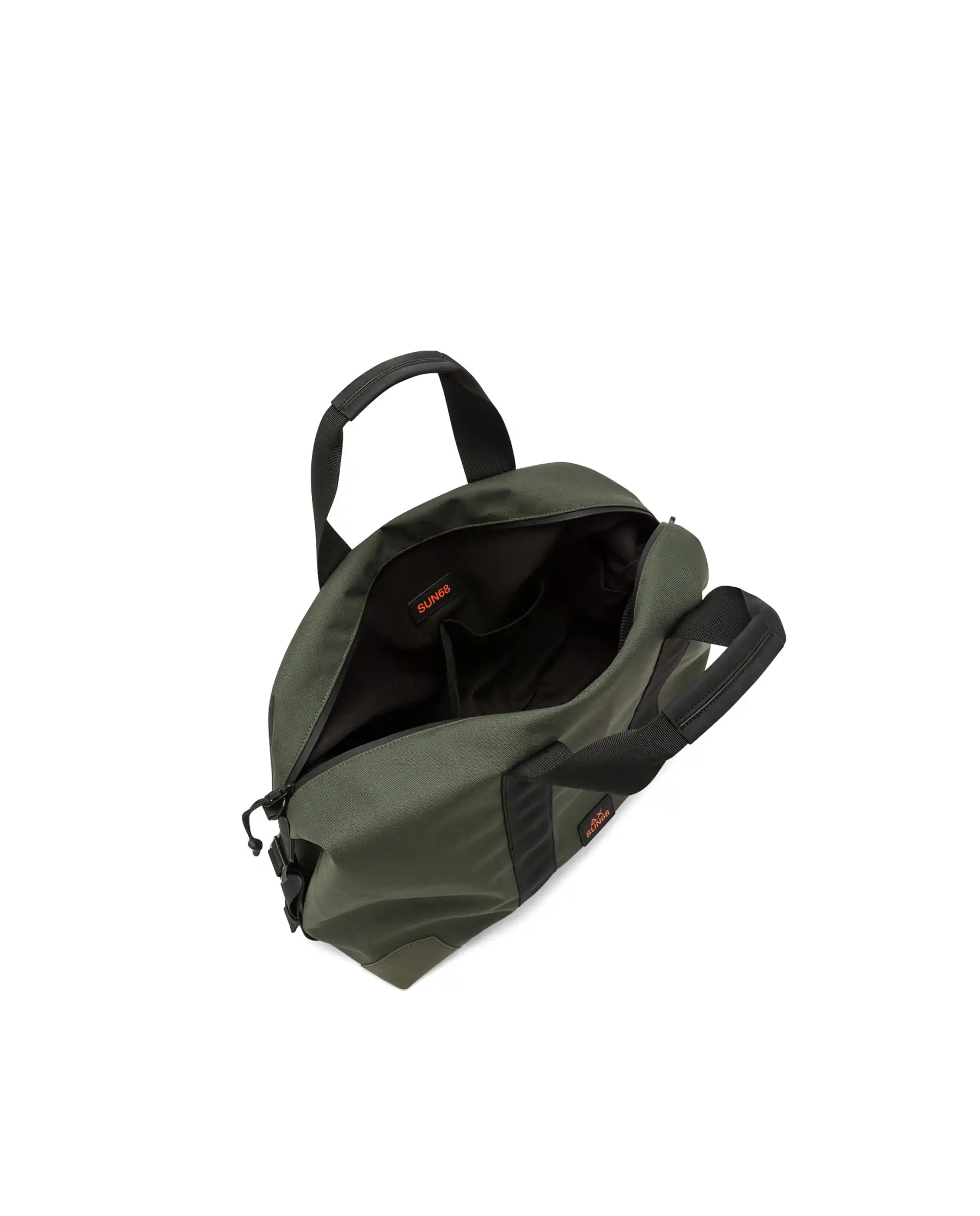 SUN68 SUN 68 BORSONE TRAVEL EVERYDAY VERDE MILITARE VERDE MILITARE