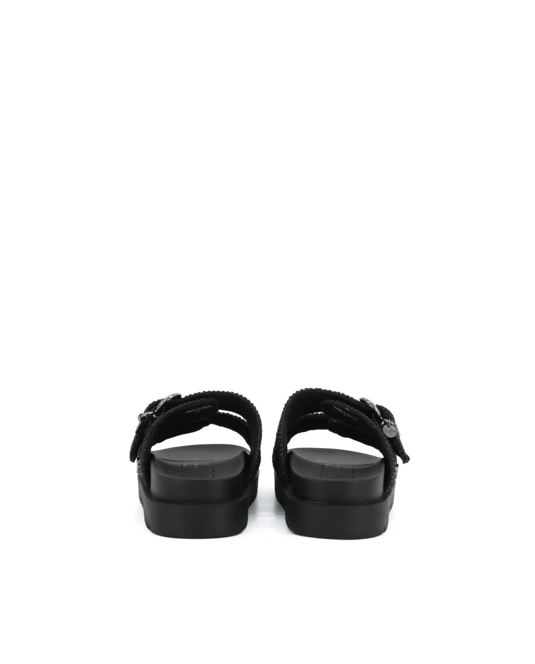 BUFFALO BUFFALO CIABATTINE RAYA ARI BO NERO NERO