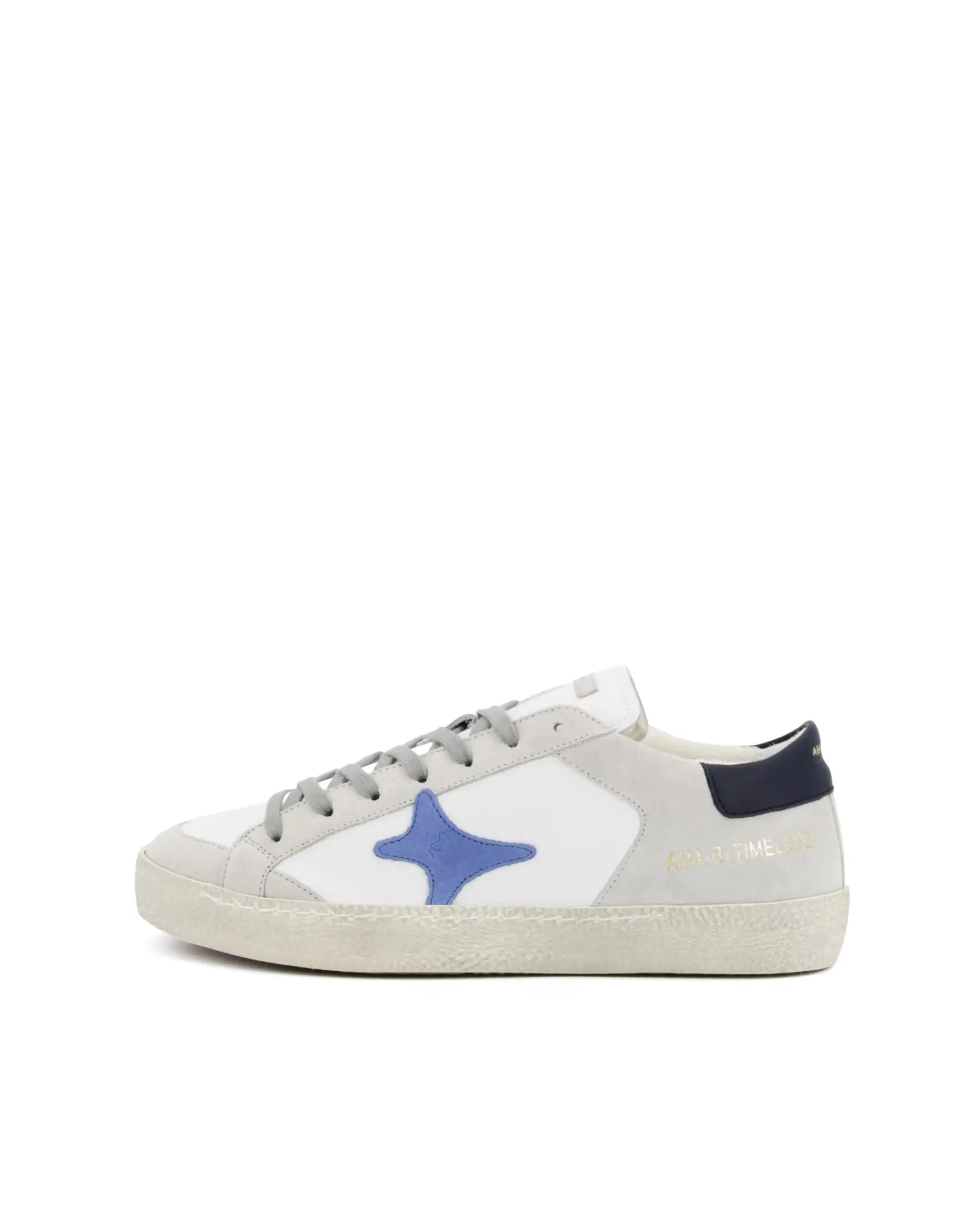 AMA BRAND AMA BRAND SNEAKERS TIME BIANCO BIANCO