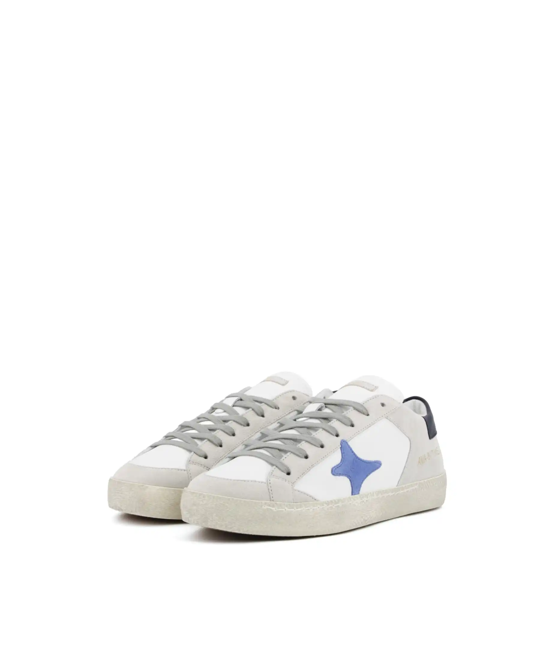 AMA BRAND AMA BRAND SNEAKERS TIME BIANCO BIANCO