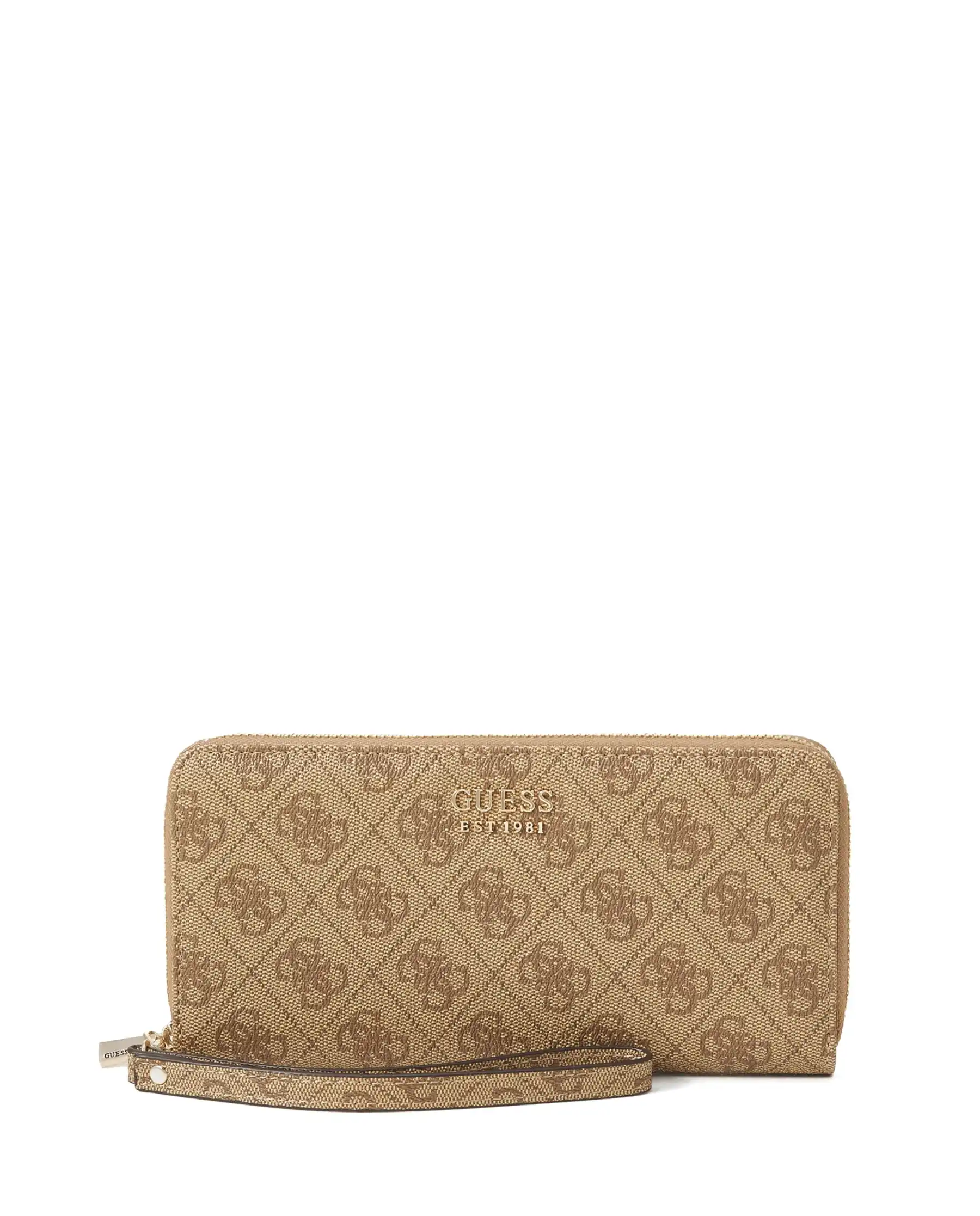 GUESS GUESS PORTAFOGLIO BRENTON BEIGE BEIGE