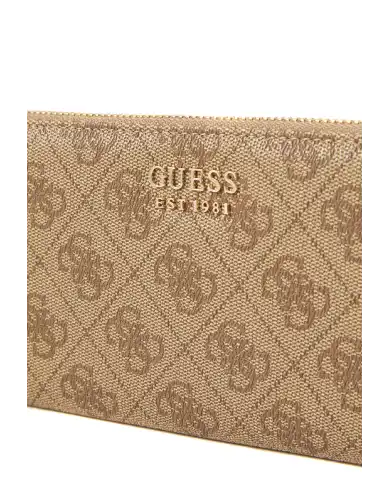 GUESS GUESS PORTAFOGLIO BRENTON BEIGE BEIGE