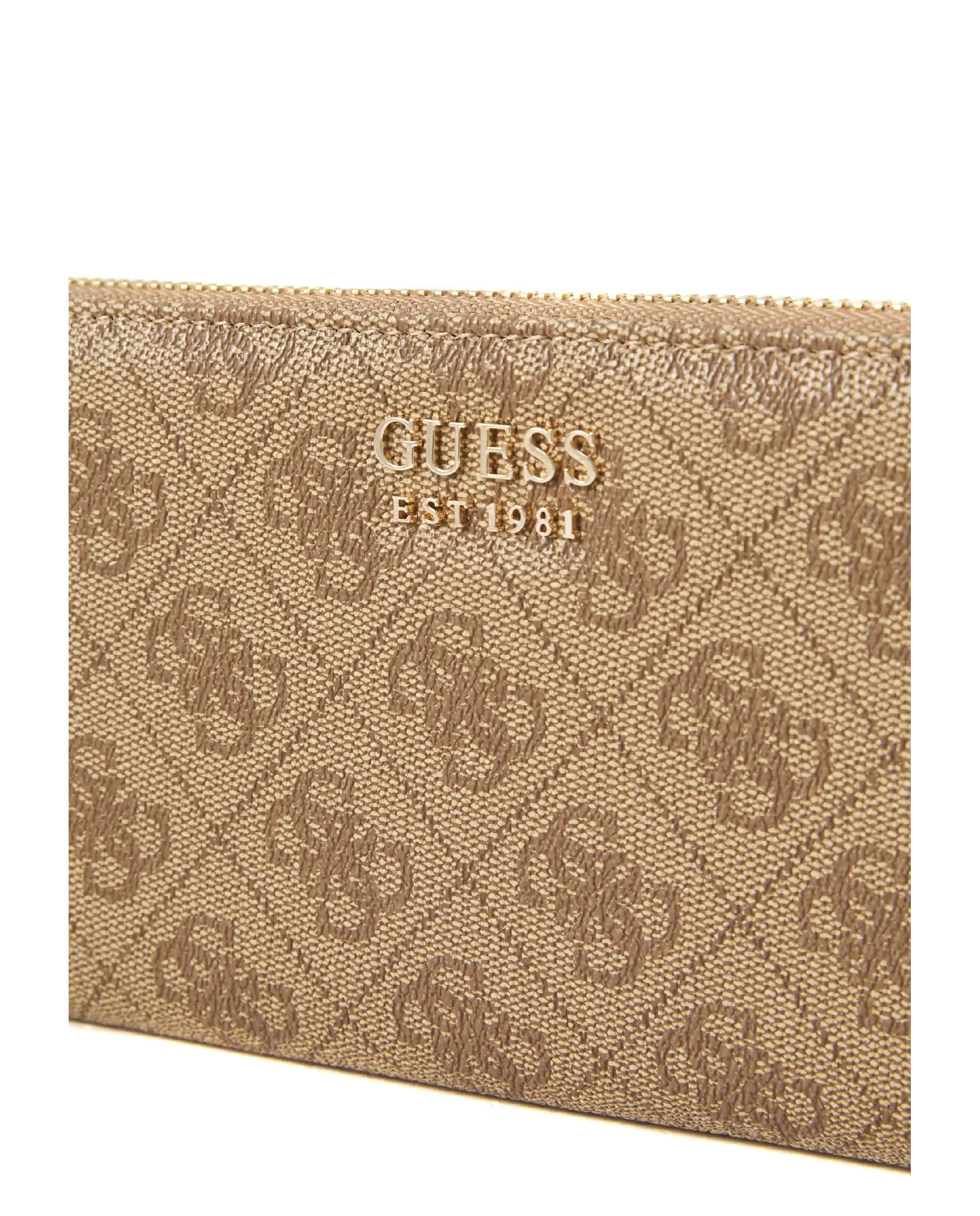 GUESS GUESS PORTAFOGLIO BRENTON BEIGE BEIGE