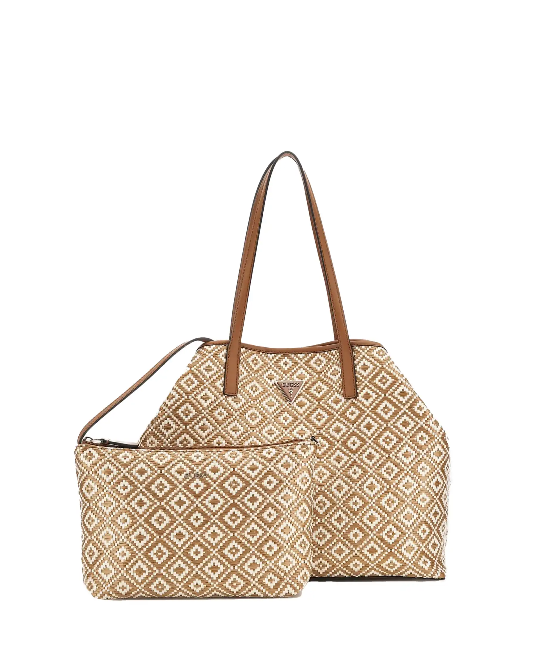 GUESS GUESS BORSA COGNAC COGNAC
