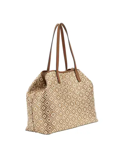 GUESS GUESS BORSA COGNAC COGNAC