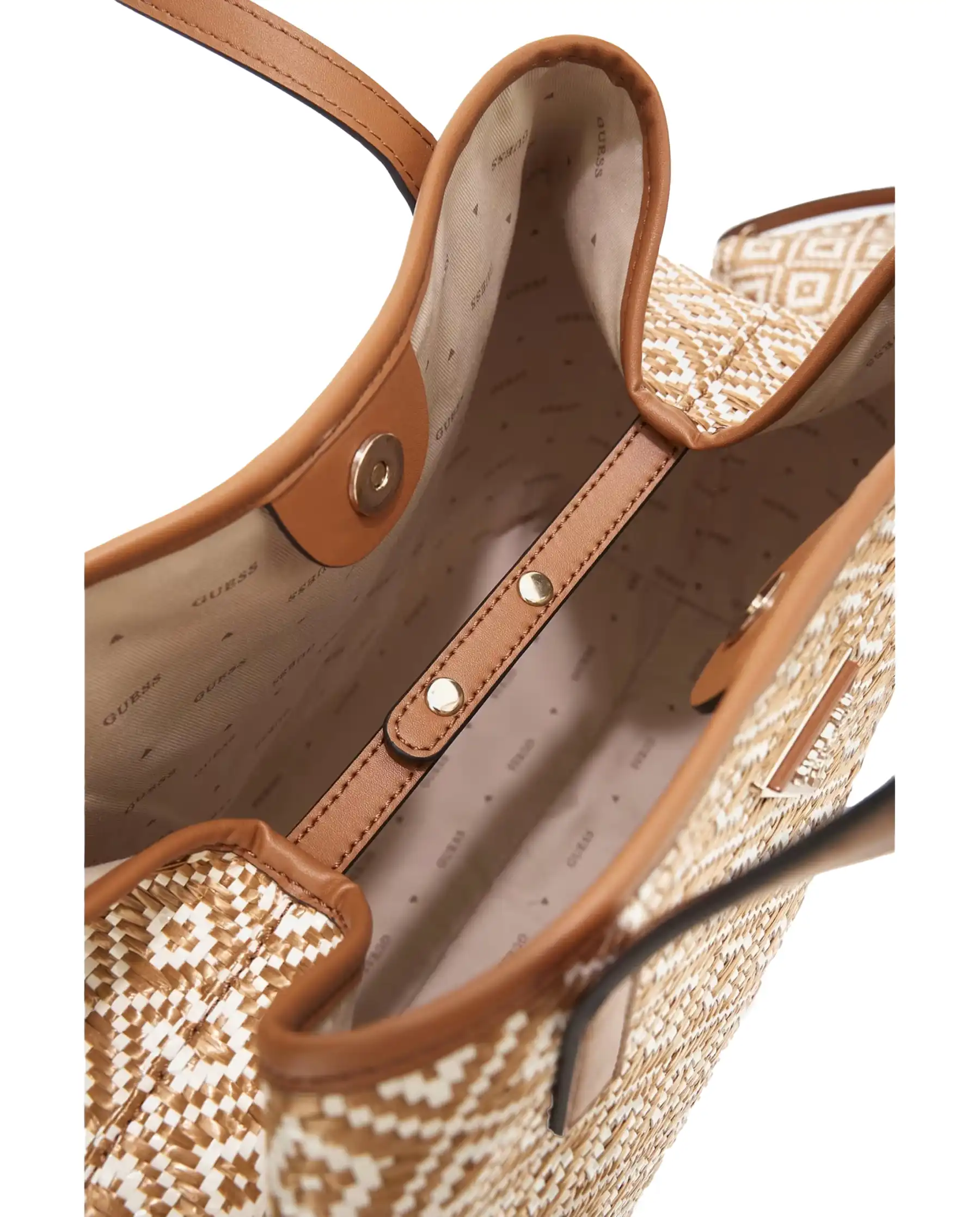 GUESS GUESS BORSA COGNAC COGNAC