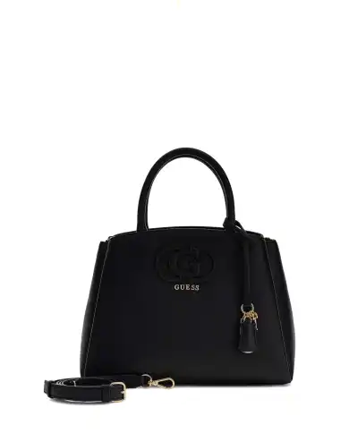 GUESS GUESS BORSA ISOLA LOGO NERO NERO