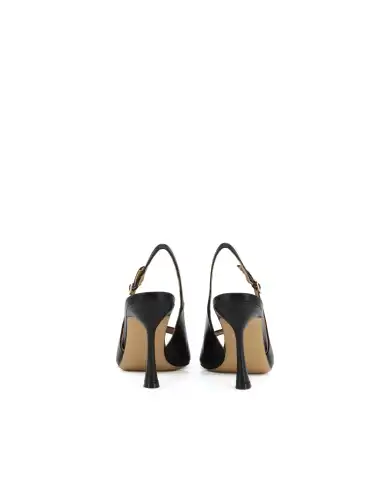 CHICONIC CHICONIC SLING BACK NERO NERO