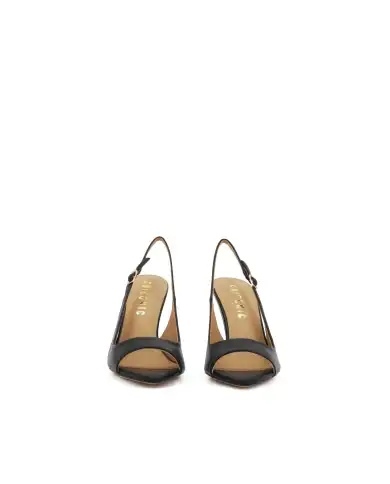 CHICONIC CHICONIC SLING BACK NERO NERO