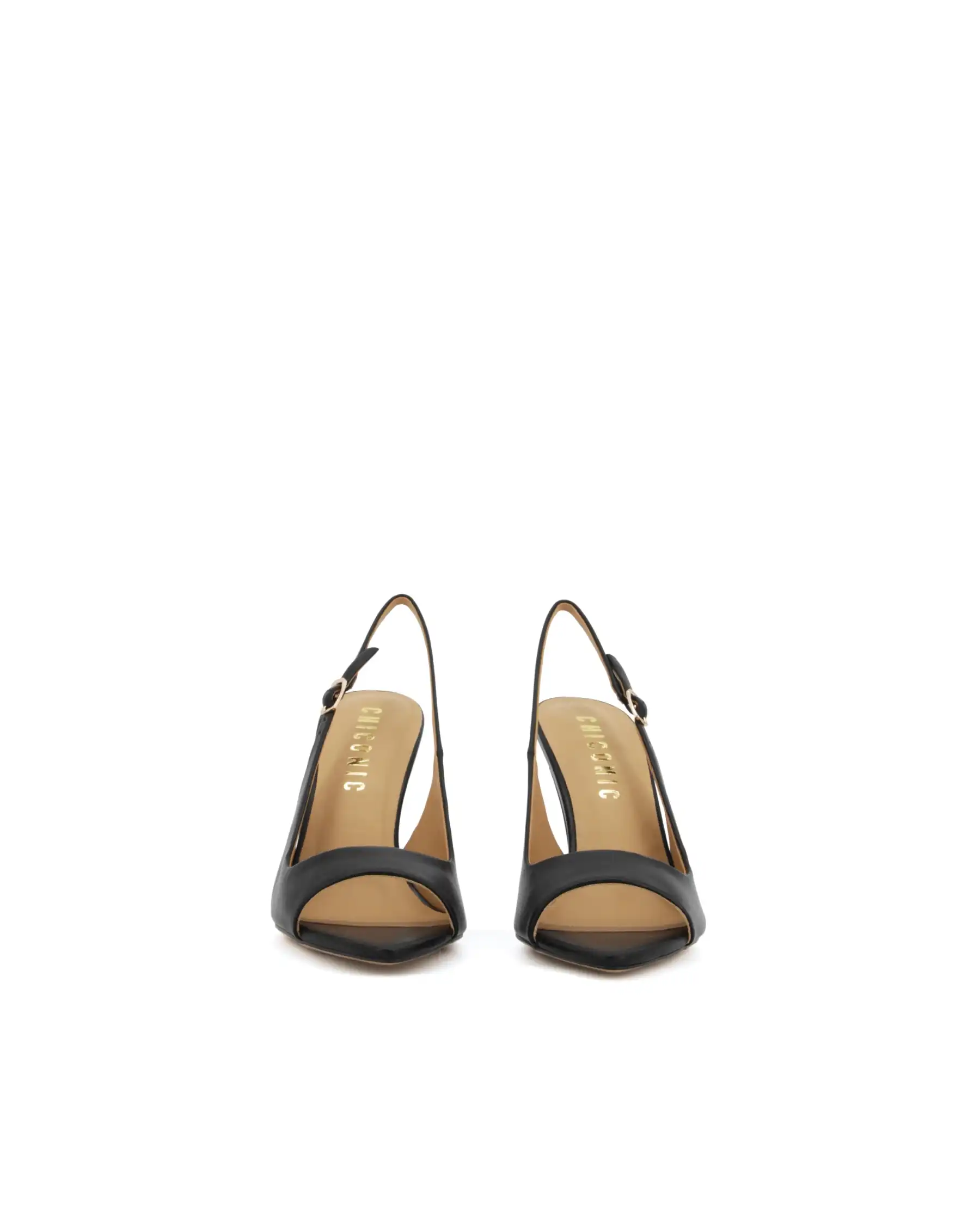 CHICONIC CHICONIC SLING BACK NERO NERO
