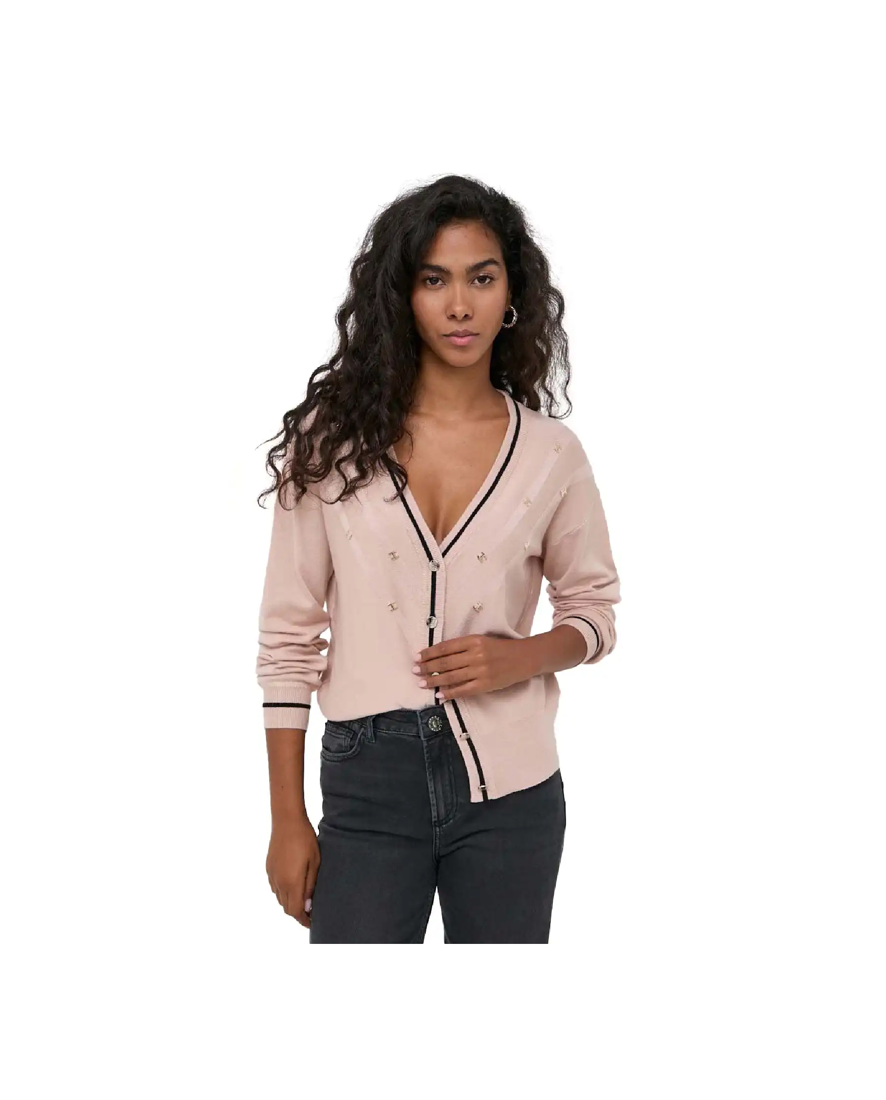 LIU JO LIU JO CARDIGAN ROSA ROSA