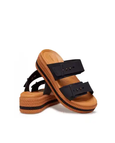 CROCS CROCS CIABATTINE NERO NERO